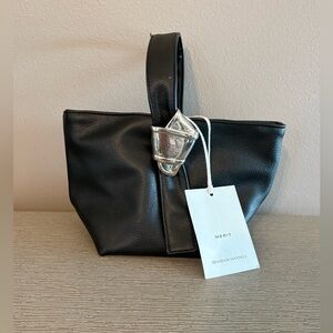 NWT - The Merit x Brandon Maxwell black bag